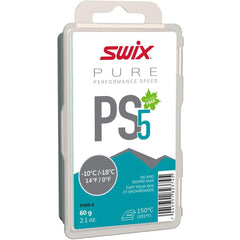 Swix PS5 Turquoise Glide Wax-10C/-18C