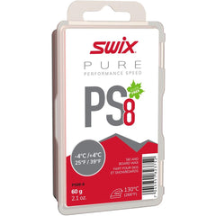 Swix PS8 Red Glide Wax -4C/+4C