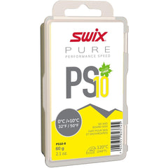 Swix PS10 Yellow Glide Wax 0c/+10c