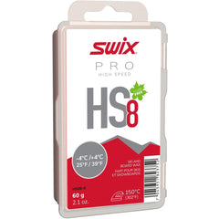 Swix HS8 Red Glide Wax -4C/+4C