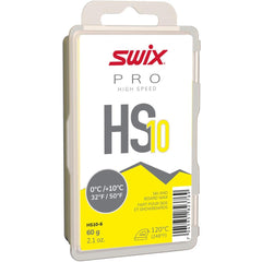 Swix HS10 Yellow Glide Wax 0C/+10C