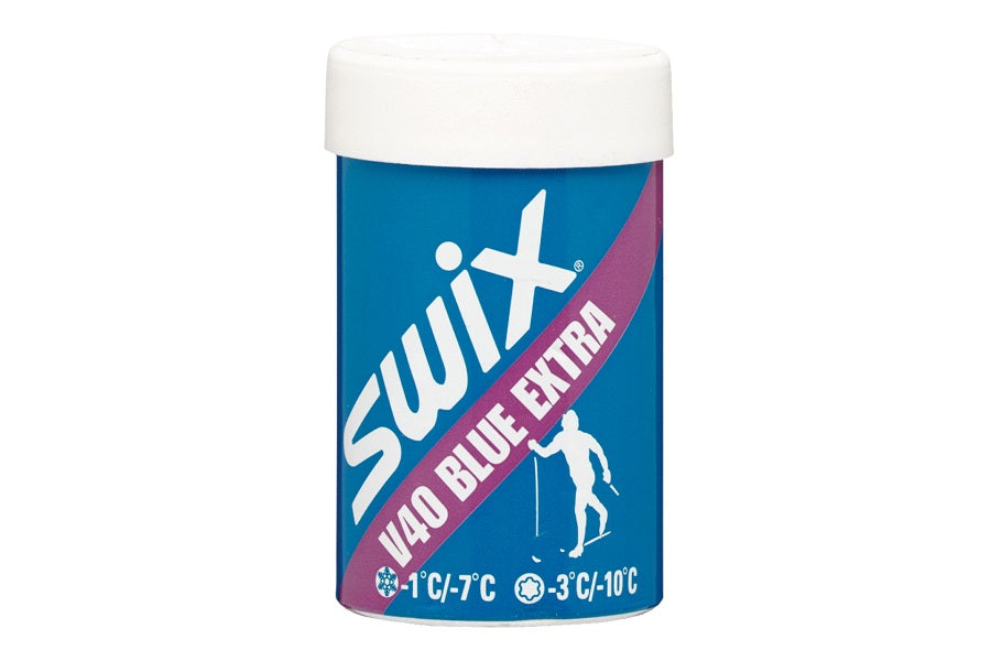 Swix V40 Extra Blue -1°C/-10°C Kick Wax