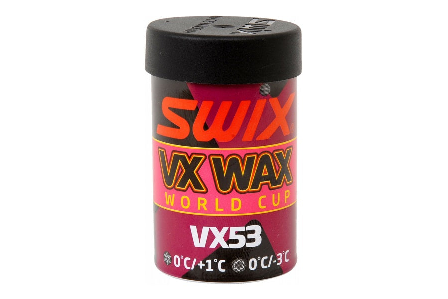 Swix VX53 High Fluor +0°C/-3°C Kick Wax