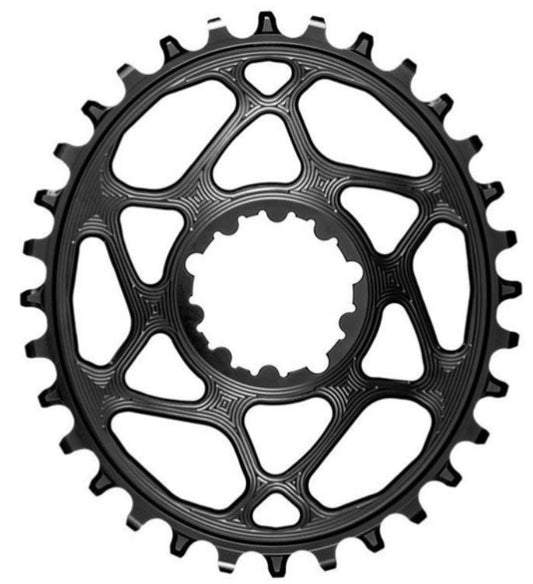 Absolute Black Oval Sram for Shimano HG+ 32T