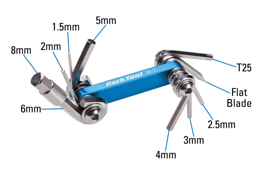 Park Tool IB-2 Multi-tool 10 functions