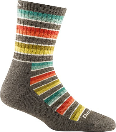 Darn Tough Decade Stripe Micro Crew Midweight Women Socks