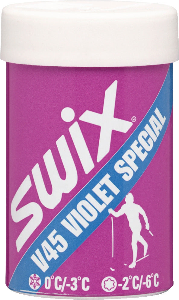 Swix V45 Violet Special +0°C/-6°C Kick Wax