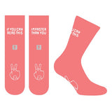 Pacific Knitted "Ride In Peace" Socks