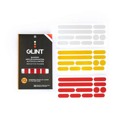 Glint Reflective Frame Stickers WHT/YEL/RED