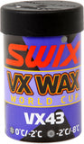 Swix VX43 High Fluor +0°C/-8°C  Kick Wax