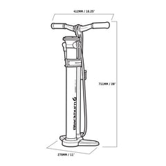 Blackburn ChamberTubeless Floor Pump