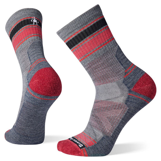 Smartwool Hike LC Stripe Mid Crew Socks