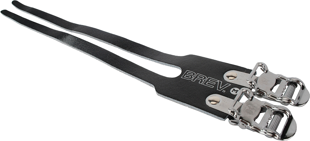 Brev M Double Strap Black