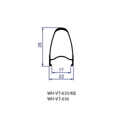 Vision Trimax 35 KB Clincher Wheelset