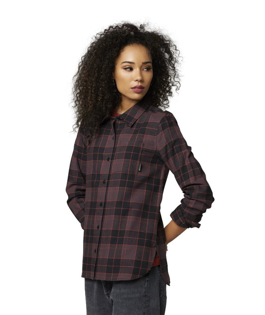 Chemise Fox Pines Flannel Femme