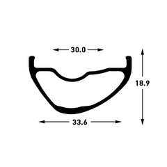 Stans No Tubes Flow MK4 Rim 32T 27.5''