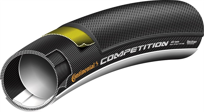 CONTINENTAL COMPETITION TUBULAR 700X25C